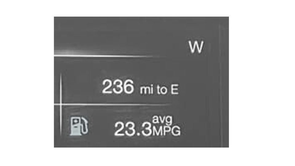 showing average mpg of an f150 ecoboost