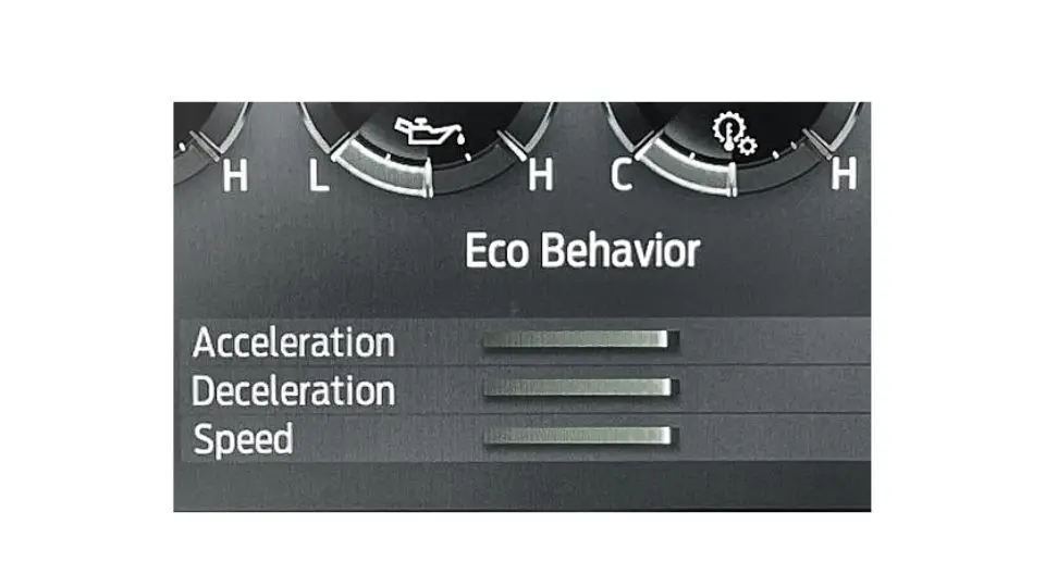 eco mode displayed on an f150